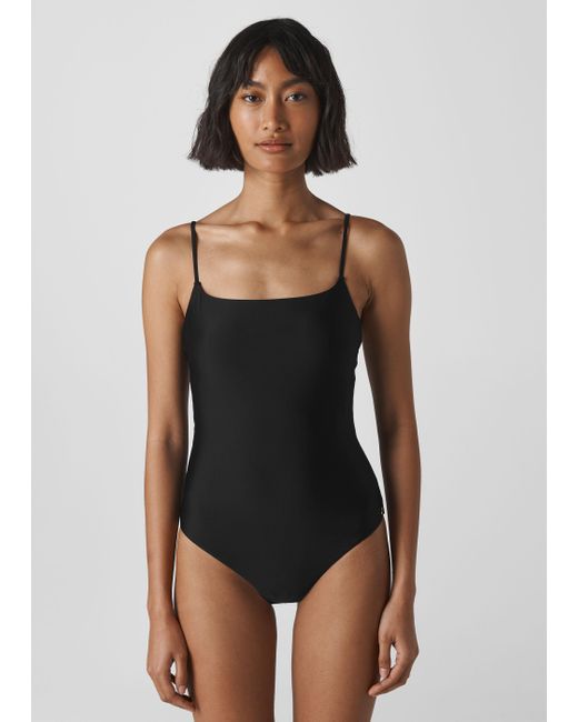 Whistles Black Strappy Swimsuit
