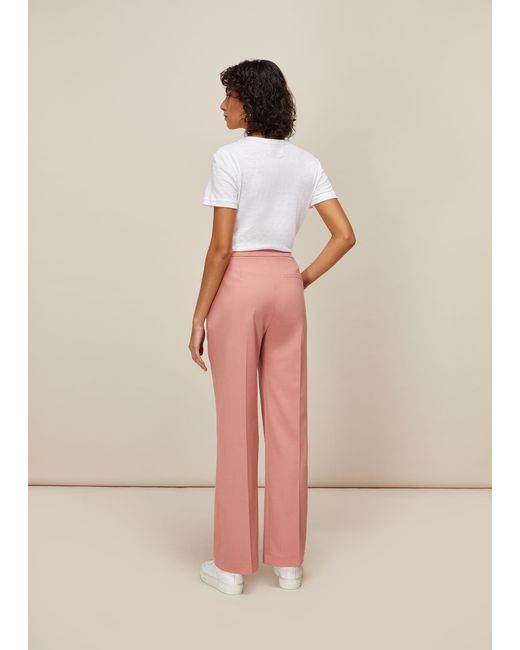 Whistles Natural Aliza Tailored Trouser