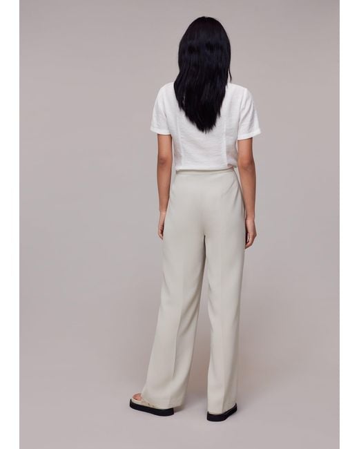 Whistles White Full Length Anna Trouser
