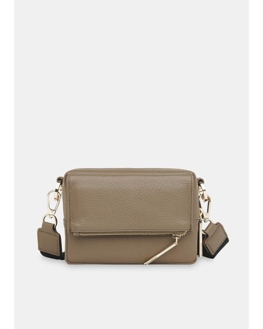 Whistles Black Bibi Crossbody Bag