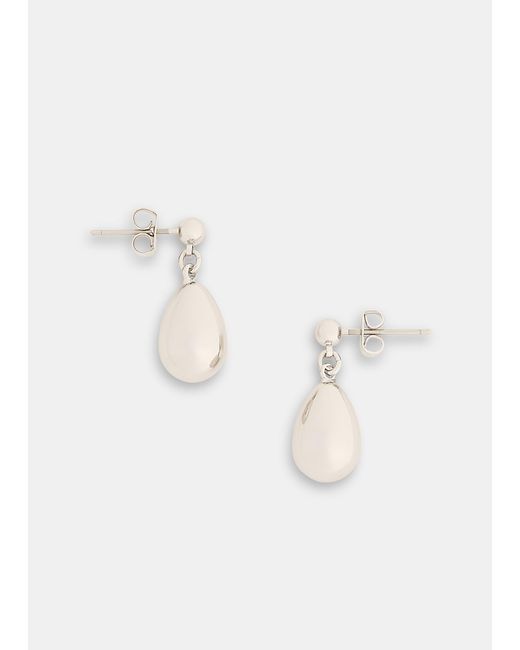 Whistles Natural Teardrop Stud Earring