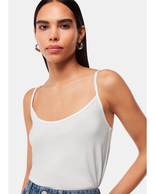 Whistles Blue Ultimate Cami Top