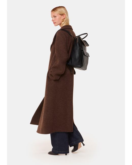 Whistles Brown Verity Backpack