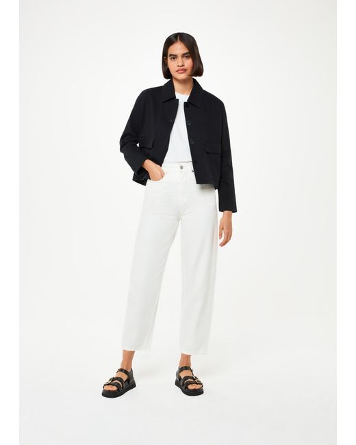 Whistles Blue Marie Casual Jacket