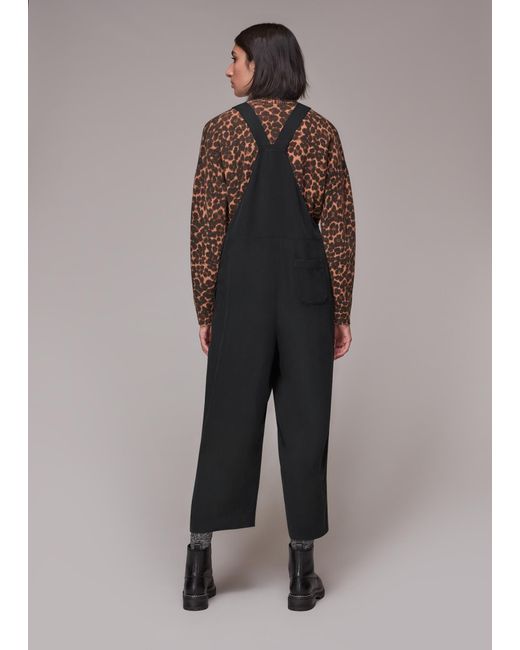 Whistles Gray Rita Dungarees