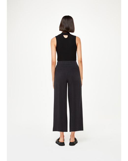 Whistles White Jade Side Zip Trouser