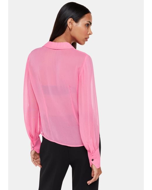 Whistles Pink Penelope Shirt