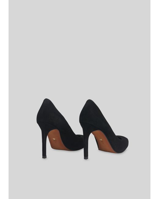 Whistles White Cornel Suede Point Pump