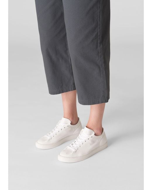 Whistles Gray Folly Unlined Soft Trainer