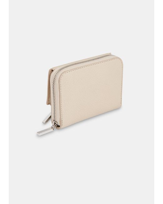 Whistles Natural Bibi Zip Purse