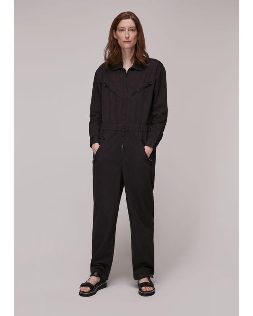 Whistles Black Ultimate Utility Jumpsuit