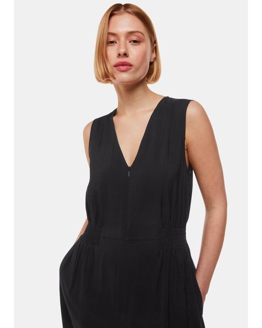 Whistles Blue Remmie Jumpsuit
