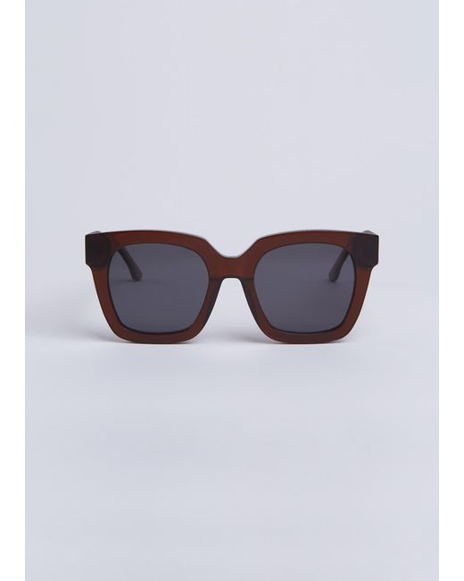 Isle of Eden Gray Malika Sunglasses