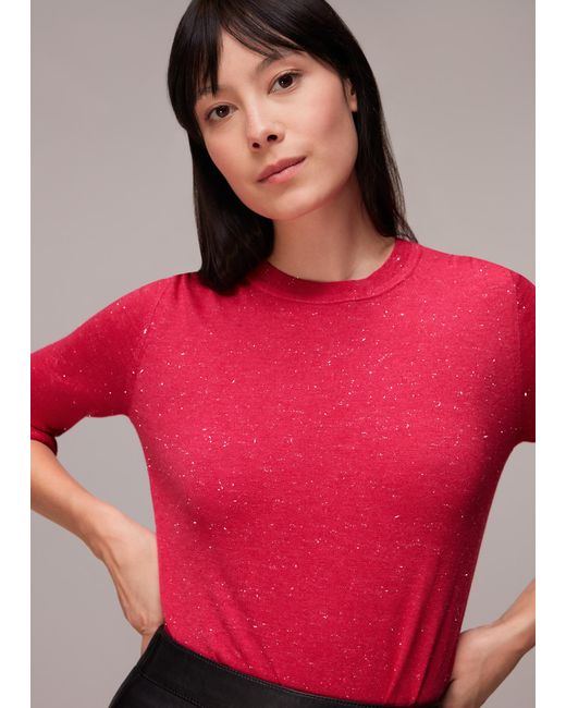 Whistles Red Annie Sparkle Crew