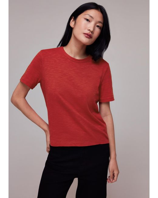 Whistles Red Emily Ultimate T-shirt
