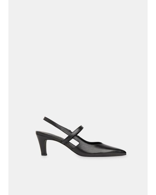 Whistles Gray Cecily Slingback Heel