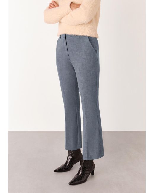 Whistles Gray Luisa Formal Trouser