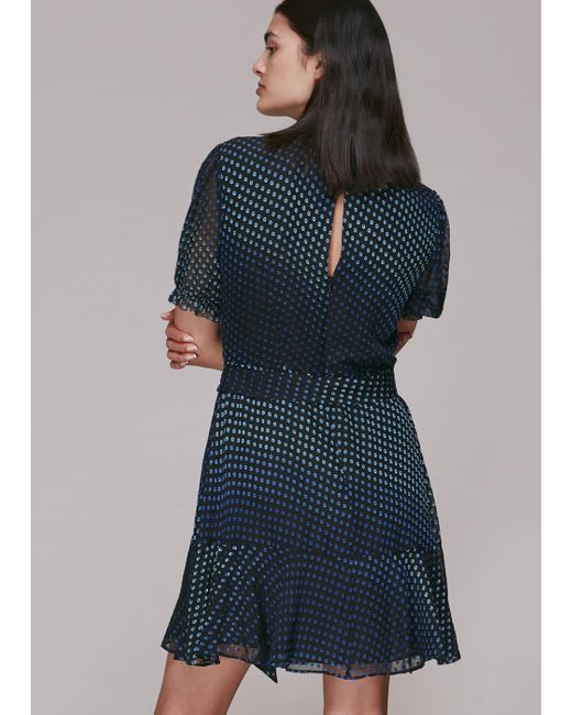 gianna ombre dobby dress