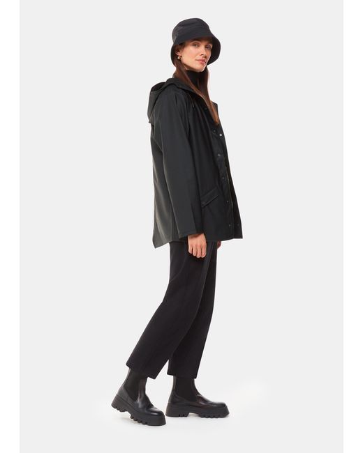 Rains Black Jacket