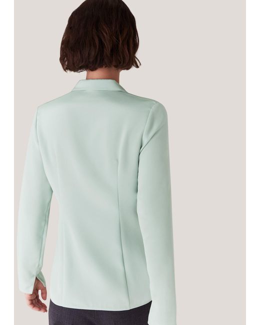 Whistles Multicolor Silk Blend Collared Shirt