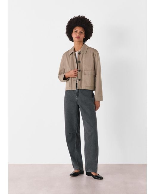 Whistles Natural Marie Casual Jacket