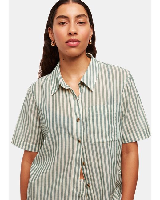 Whistles Multicolor Stripe Beach Shirt