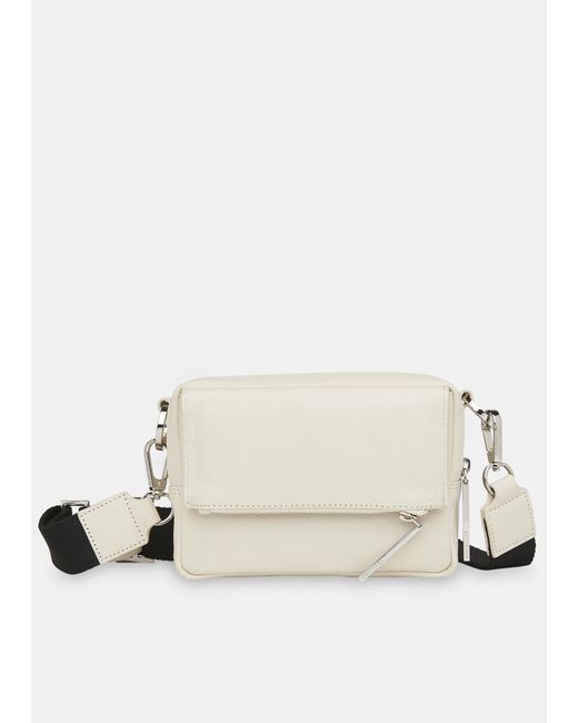 Whistles Black Bibi Crossbody Bag