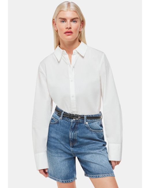 Whistles White Petite Authentic Short