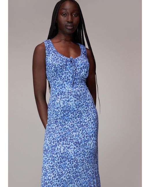 whistles cheetah dress