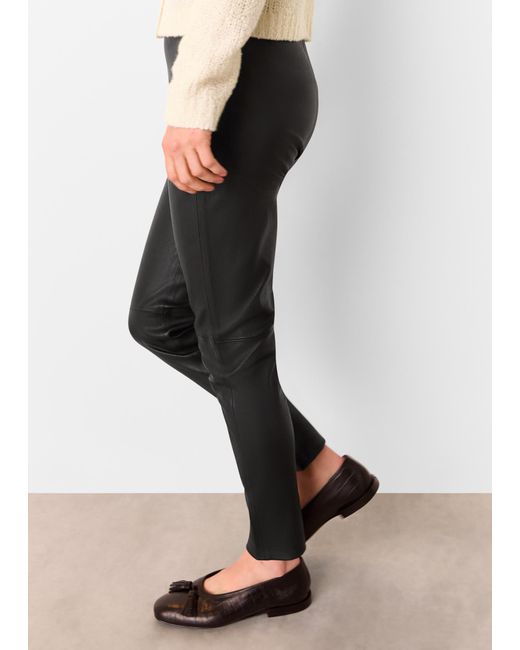 Whistles Natural Stretch Leather Legging