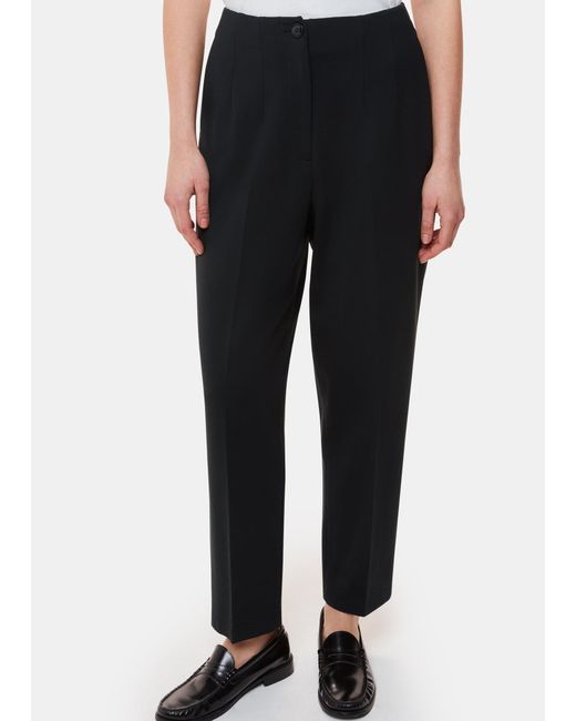 Whistles Black Lila Ponte Trouser