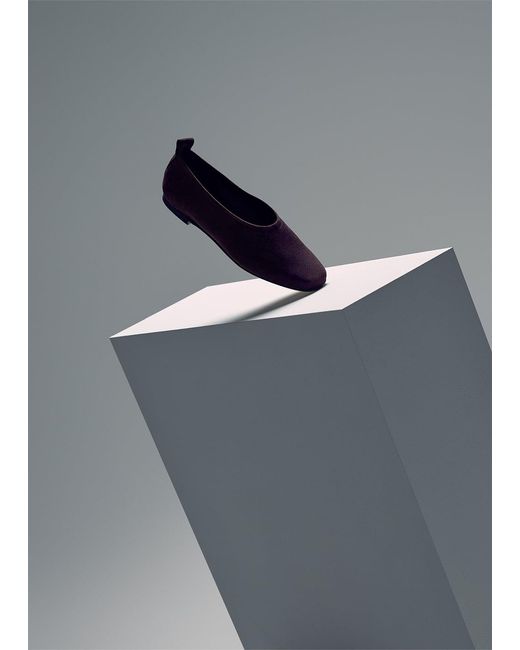 ESSEN White X Ballet Flat