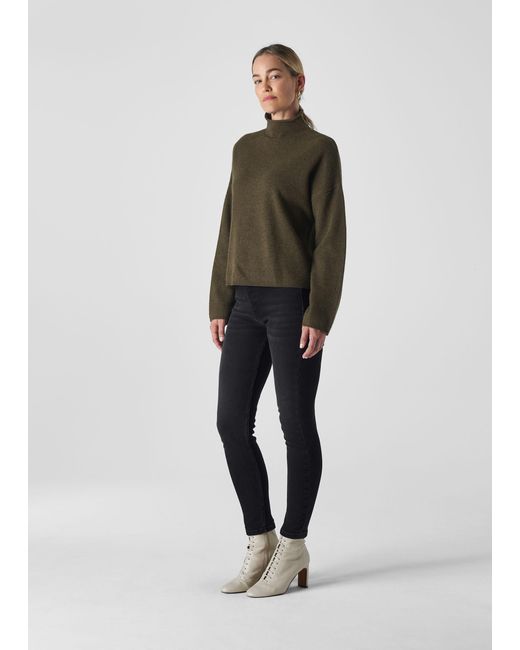 Whistles Black Stretch Sculpt Skinny Jean