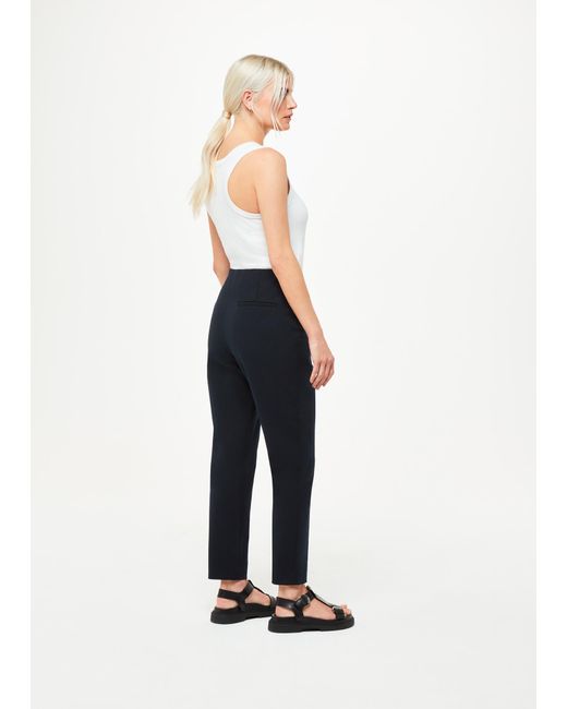 Whistles White Petite Super Stretch Trouser