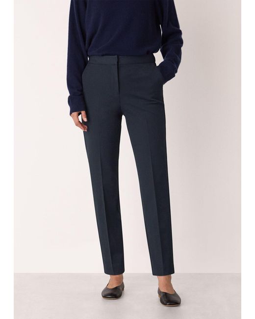 Whistles Blue Lily Cigarette Trouser