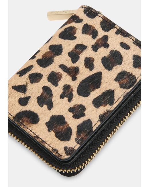 Whistles White Leopard Koa Compact Purse