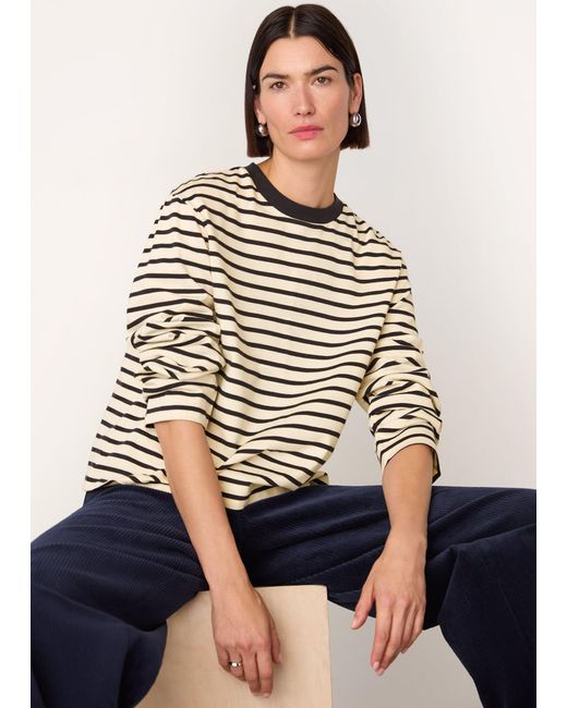 Whistles Multicolor Stripe Cotton Jersey