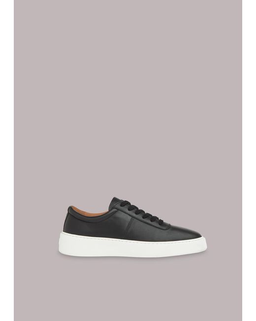Whistles Gray Kalie Deep Sole Trainer
