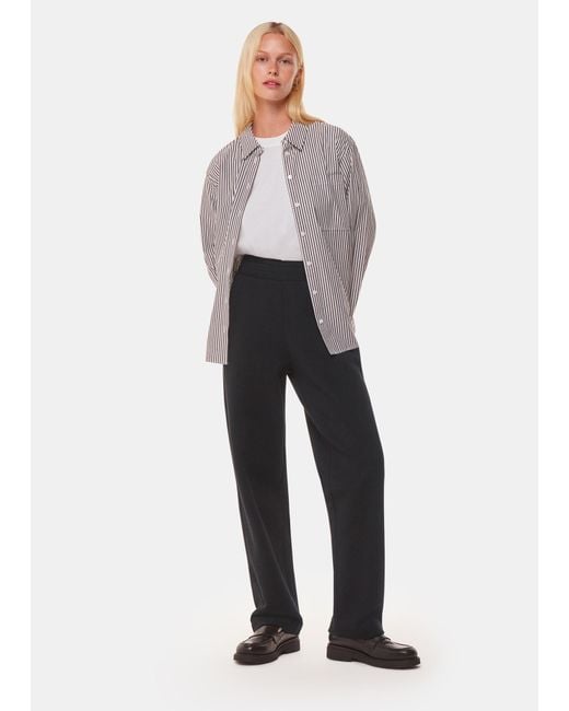 Whistles White Ultimate Straight Leg Jogger