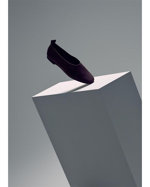ESSEN White X Ballet Flat