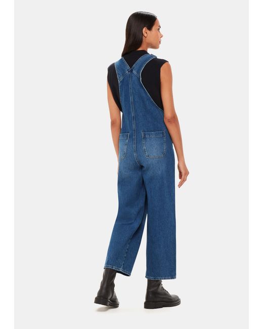 Whistles Blue Leni Denim Dungaree