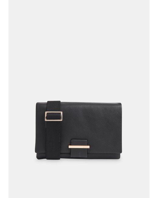 Whistles Black Webbing Bag Strap
