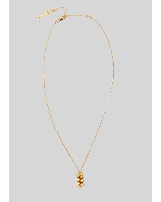 Whistles White Cluster Drop Necklace