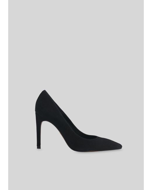 Whistles White Cornel Suede Point Pump