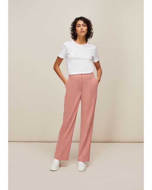 Whistles Natural Aliza Tailored Trouser