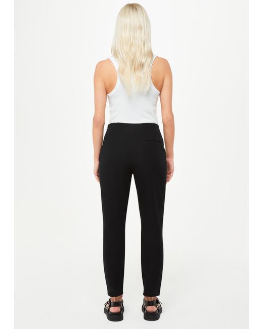 Whistles Black Petite Super Stretch Trouser