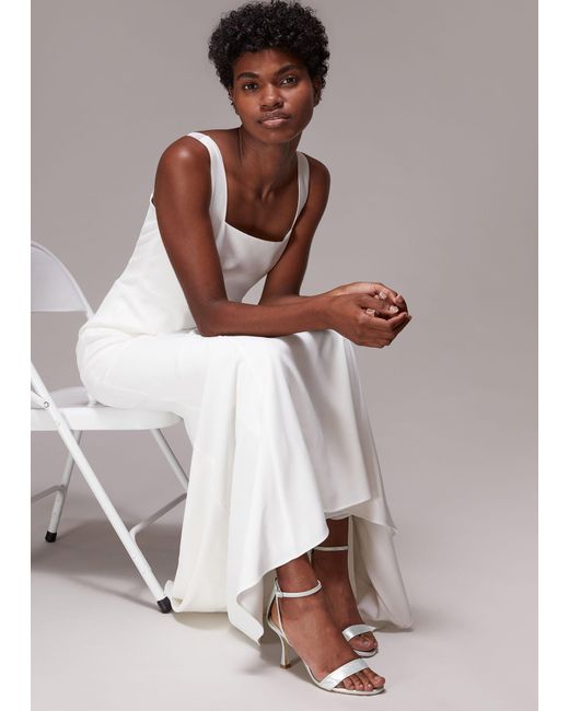 Whistles Metallic Allie Wedding Sandal