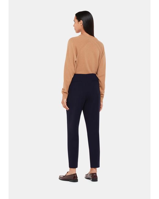 Whistles Blue Ella Essential Trouser