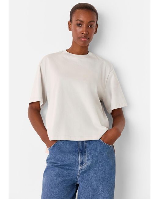 Whistles White Relaxed Tee