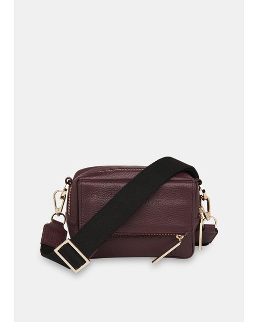 Whistles Brown Bibi Crossbody Bag